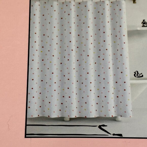 Kate Spade New York Shower Curtain | in Bakery Dot Pattern - Picture 2 of 4
